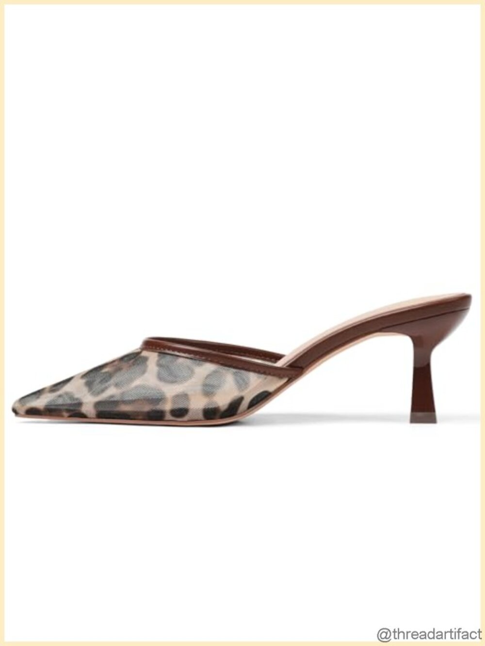 Pointed Toe Kitten Heels Slip On Slingback Pumps for Women